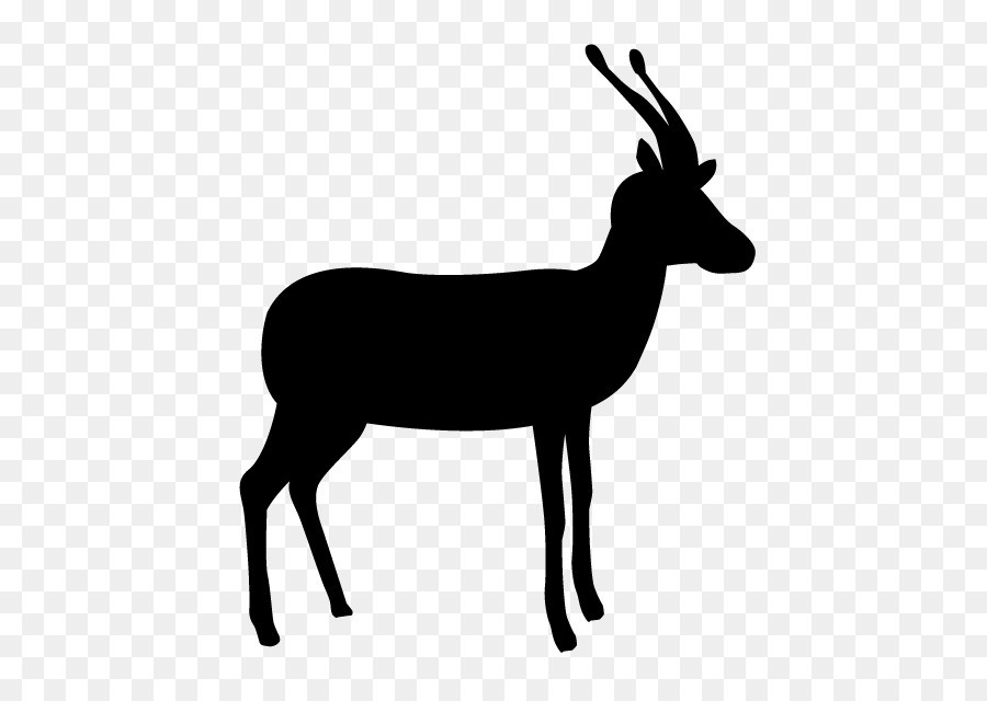 Gazelle Silhouette Royalty-free - gazelle png download - 640*640 - Free Transparent Gazelle png Download.