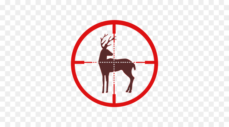 Deer hunting Stencil White-tailed deer - deer png download - 500*500 - Free Transparent Deer png Download.