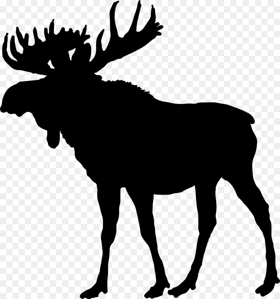 Moose Deer Animal Silhouettes Clip art - deer png download - 2150*2293 - Free Transparent Moose png Download.