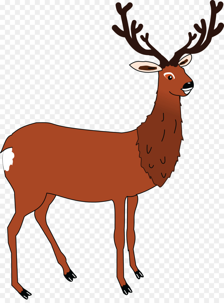 Deer Clip art - deer head png download - 4000*5361 - Free Transparent Deer png Download.