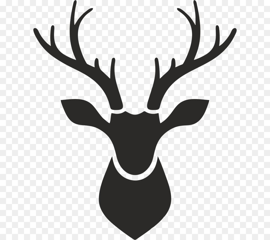 Reindeer Moose Vector graphics Stencil - deer png download - 678*800 - Free Transparent Deer png Download.