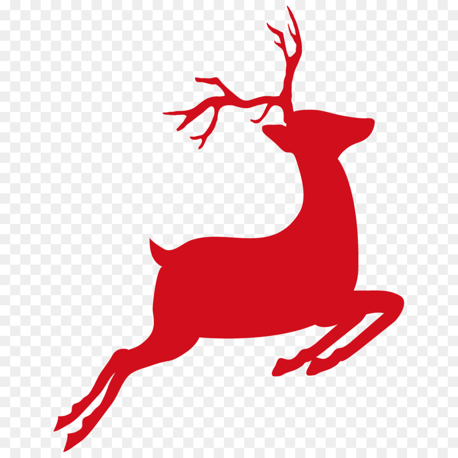 Vector graphics Reindeer Image Silhouette - elk png download - 1200*1200 - Free Transparent Deer png Download.