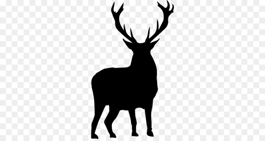 White-tailed deer Moose Silhouette Clip art - deer png download - 1200*630 - Free Transparent Deer png Download.
