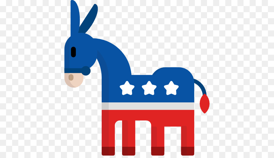 Clip art Computer Icons Election Voting Video - Democratic Donkey png download - 512*512 - Free Transparent Computer Icons png Download.