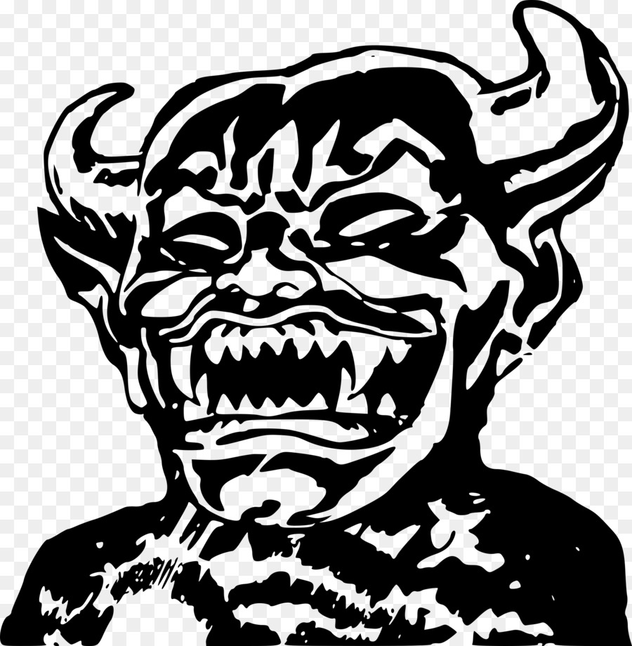 Devil Demon Satan Clip art - Devil Face PNG Transparent Image png download - 2349*2400 - Free Transparent Devil png Download.