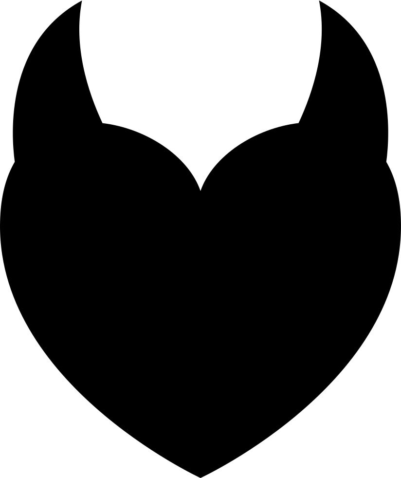 Devil Heart Sign of the horns Demon - devil png download - 824*981