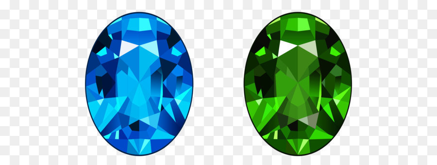 Gemstone Diamond Topaz Clip art - Transparent Blue and Green Diamonds PNG Clipart png download - 4616*2376 - Free Transparent Gemstone png Download.