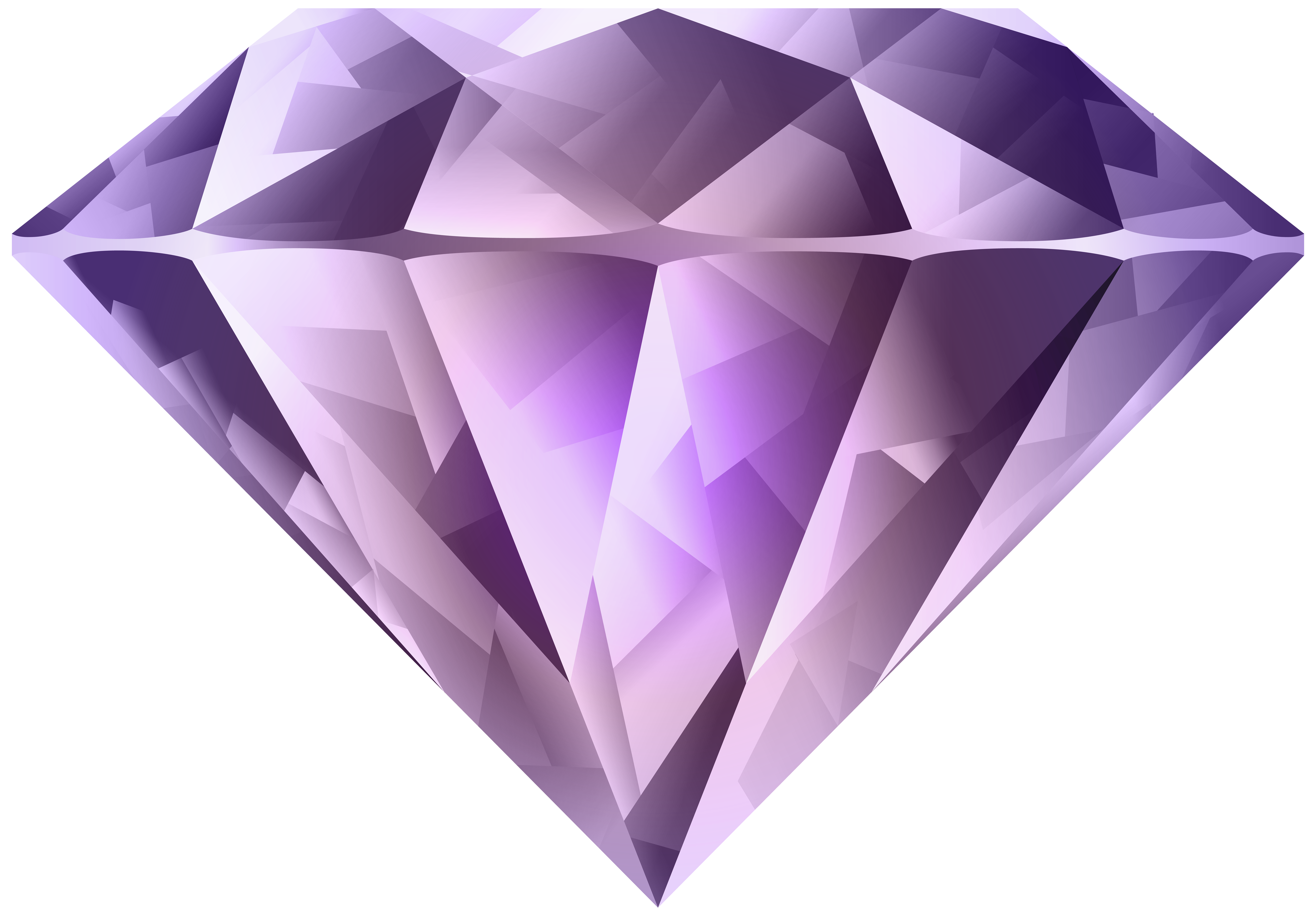 Diamond Purple Clip Art Purple Diamond Transparent Png Clip Art Image
