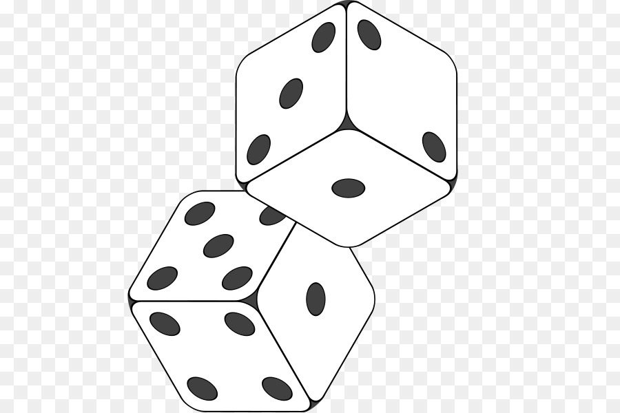 Fuzzy dice Drawing Bunco Clip art - cartoon dice png download - 600*600 - Free Transparent Dice png Download.