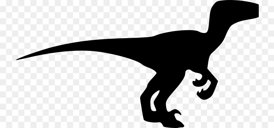 Velociraptor Drawing Dinosaur Silhouette Clip art - dinosaur png download - 800*420 - Free Transparent Velociraptor png Download.