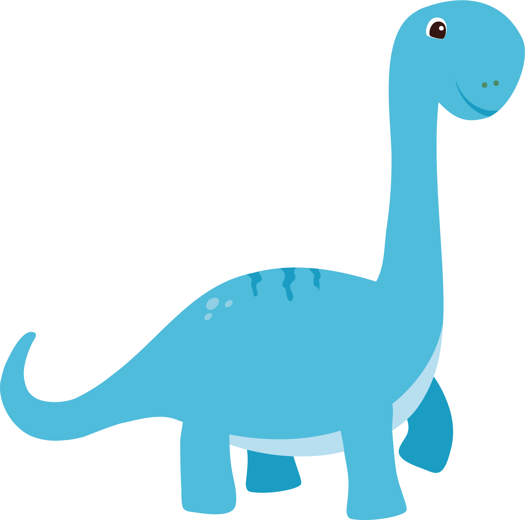 Dinosaur Euclidean vector Clip art Blue dinosaur vector