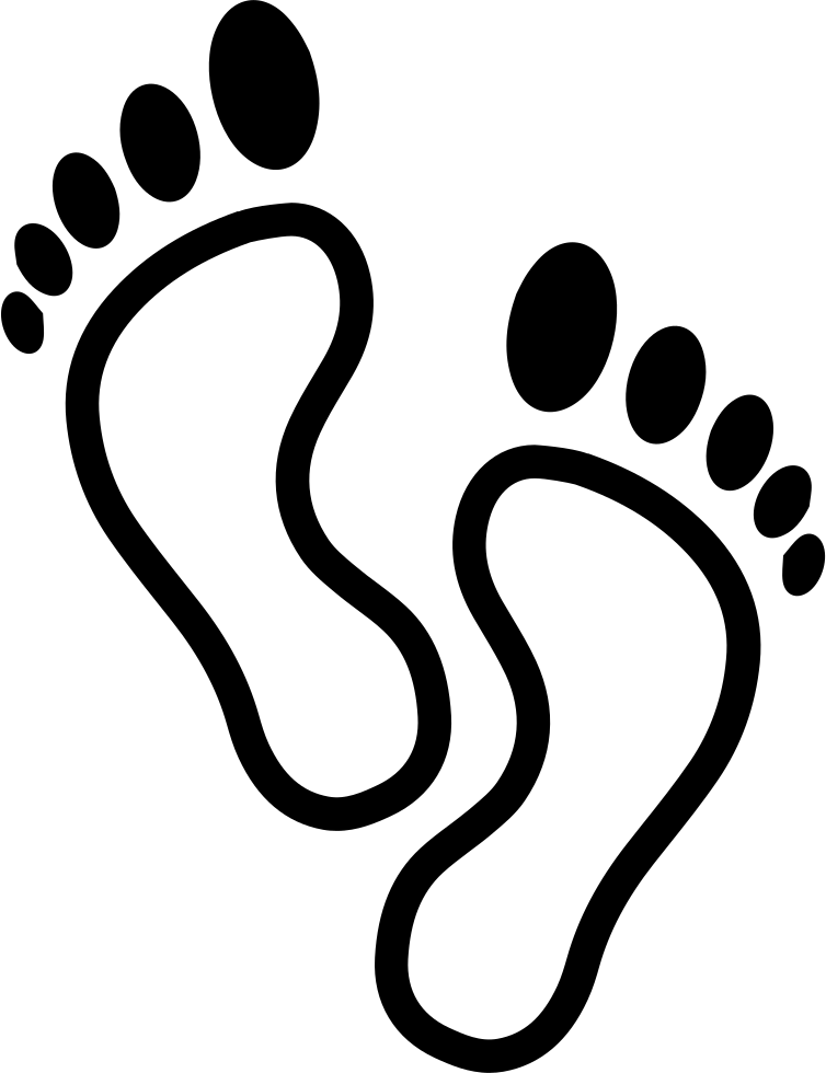 Dinosaur Footprints Drawing Clip art Vector graphics - carbon footprint