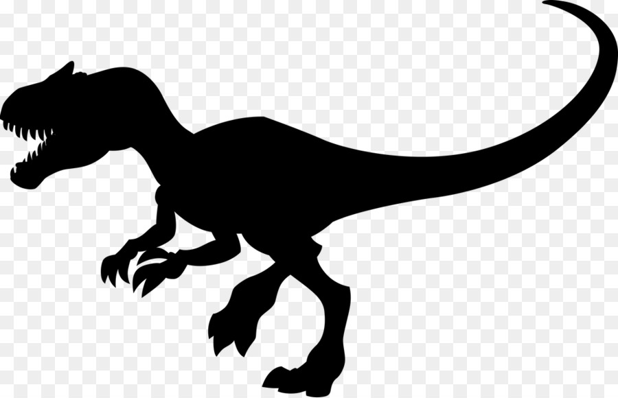 Velociraptor Clip art Tyrannosaurus Silhouette Character -  png download - 1024*659 - Free Transparent Velociraptor png Download.