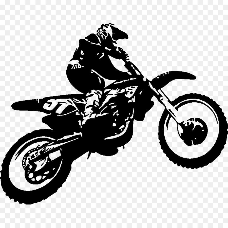 Motocross Wall decal Endurocross Dirt Bike Motorcycle - motocross png download - 1000*1000 - Free Transparent Motocross png Download.
