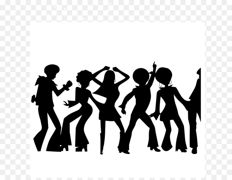 1970s Disco Dance Nightclub - Silhouette png download - 768*691 - Free Transparent  png Download.