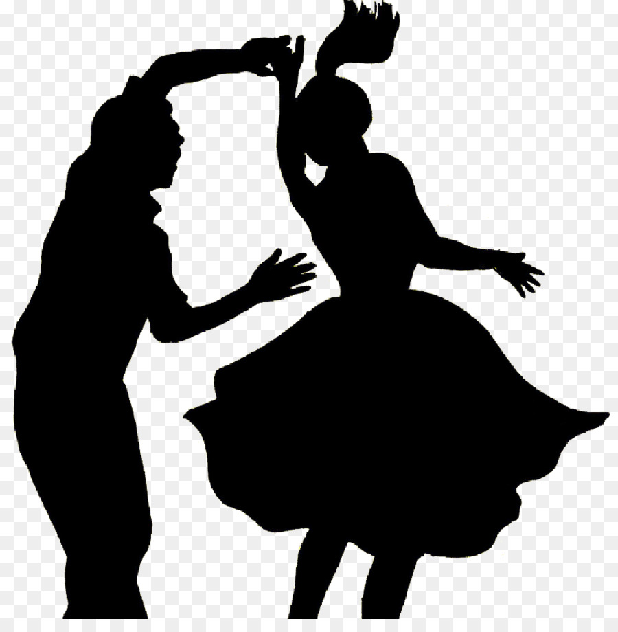 Plough and Harrow Dance Rock and roll Jive - square dance silhouette png download - 1023*1024 - Free Transparent  png Download.