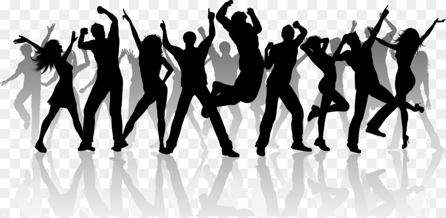 Group dance Silhouette Clip art - Dancing People png download - 2400*1166 - Free Transparent Dance png Download.