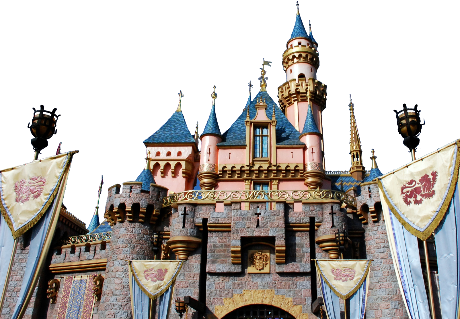 Sleeping Beauty Castle Disneyland Drive Splash Mountain Cinderella