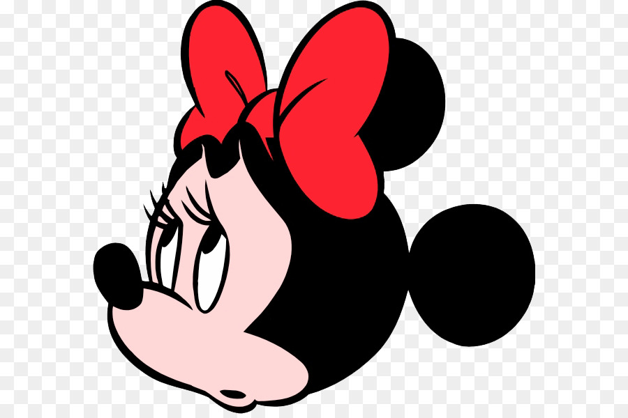 Minnie Mouse Mickey Mouse Donald Duck Clip art - Minnie Mouse Face png download - 634*594 - Free Transparent  png Download.