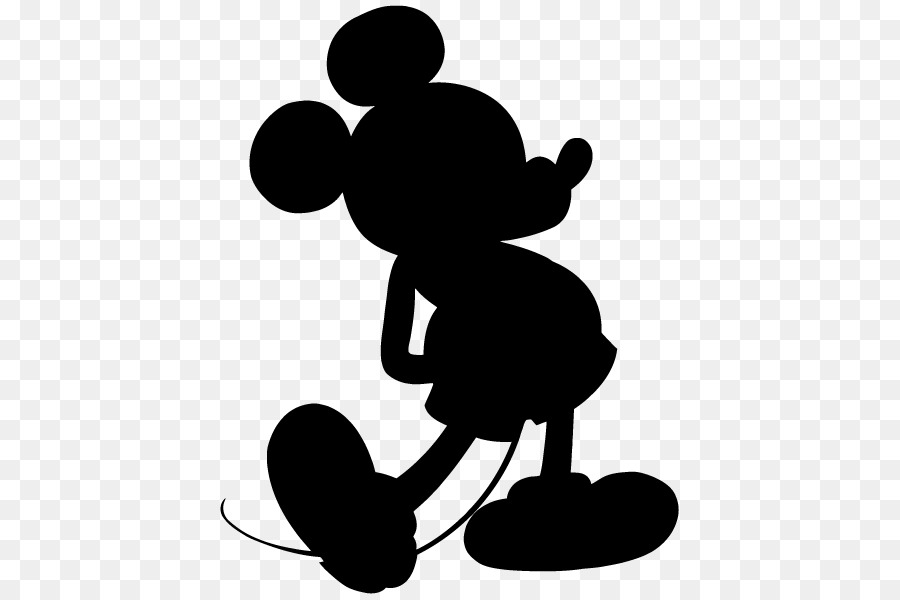 Mickey Mouse Minnie Mouse Silhouette Clip art - football character template download png download - 600*600 - Free Transparent Mickey Mouse png Download.