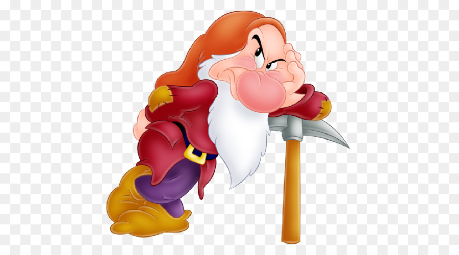 Grumpy Dwarf Los siete enanitos Disney Princess - cartoon characters png download - 500*500 - Free Transparent  png Download.