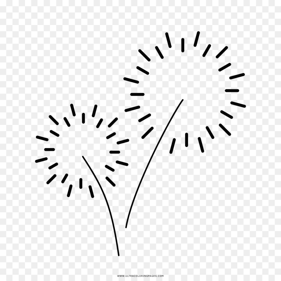 Drawing Fireworks Black and white - fireworks png download - 1000*1000 - Free Transparent Drawing png Download.