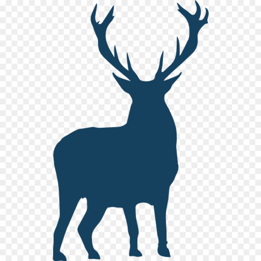 Red deer Silhouette Clip art - deer png download - 2048*2048 - Free Transparent Deer png Download.