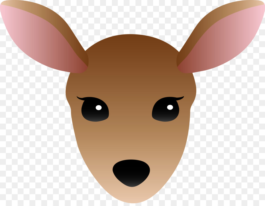 White-tailed deer Drawing Clip art - Doe Head Cliparts png download - 3191*2451 - Free Transparent  png Download.