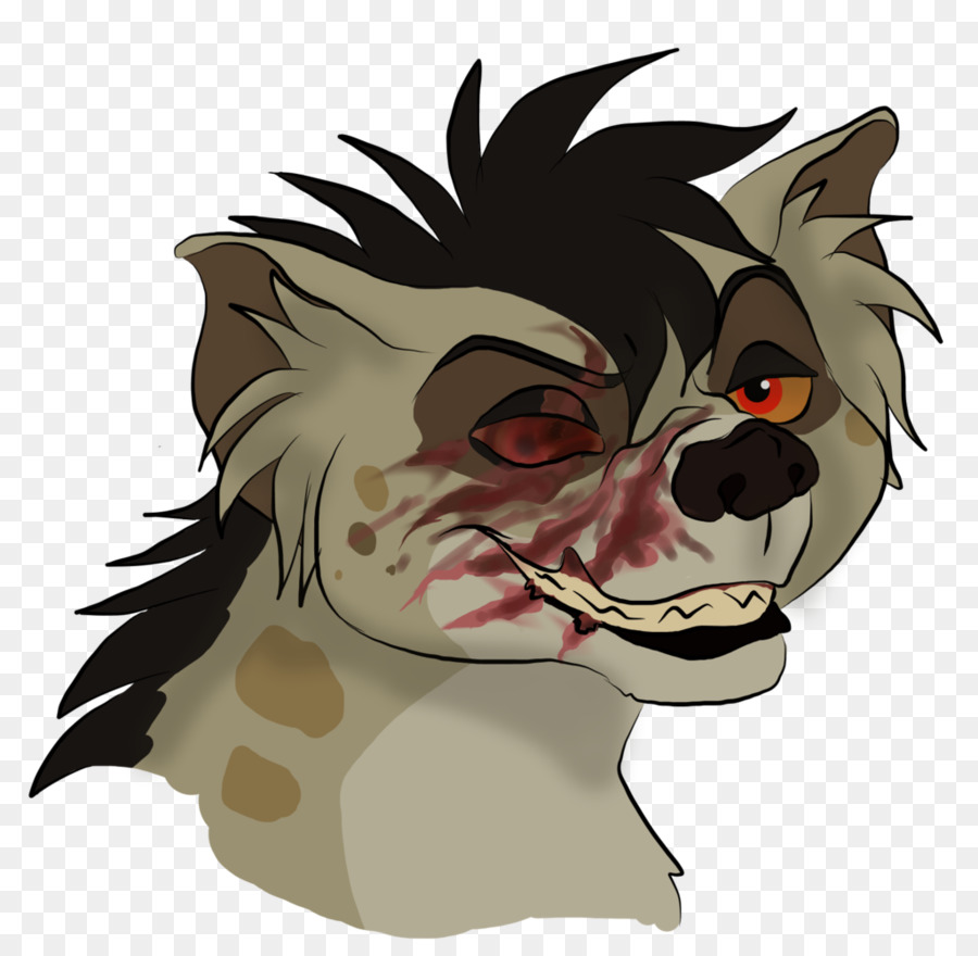 Cat Dog Face Mammal Snout - hyena png download - 1024*999 - Free Transparent Cat png Download.