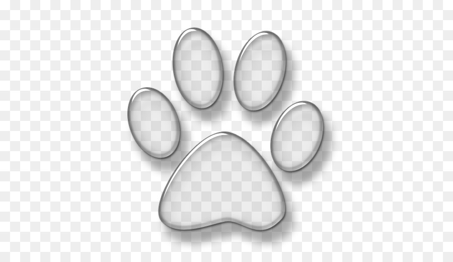 Dog Cat Puppy Paw Clip art - White Paw Print png download - 512*512 - Free Transparent Dog png Download.