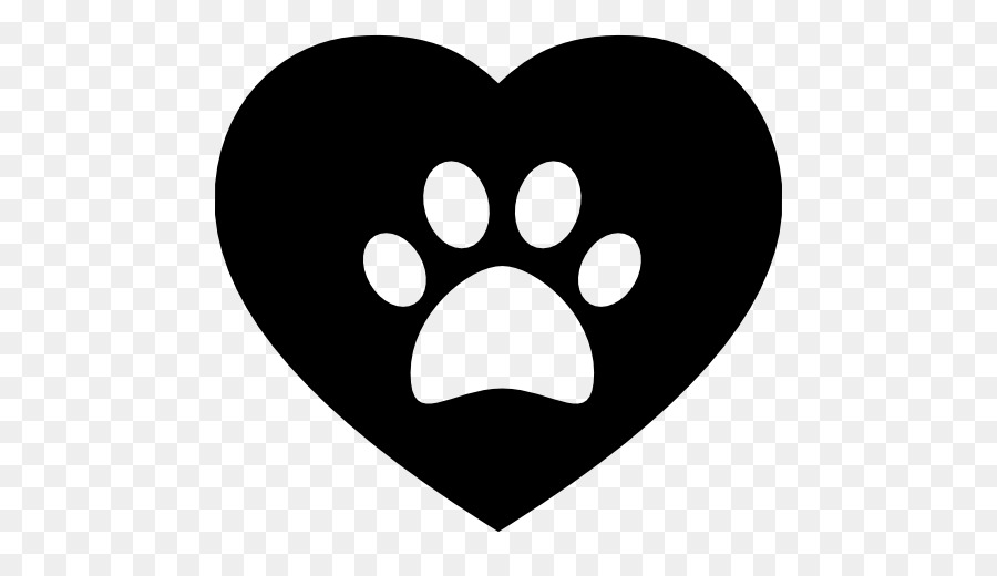 Dog Cat Paw Heart - paw png download - 512*512 - Free Transparent Dog png Download.