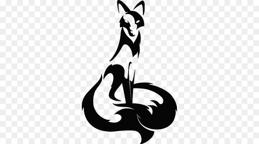 Nine-tailed fox Kitsune Ninetales Tattoo - fox png download - 500*500 - Free Transparent Ninetailed Fox png Download.