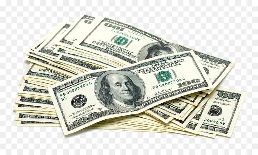 United States Dollar Money Banknote Coin United States one hundred-dollar bill - Stack of dollar,banknote png download - 1000*593 - Free Transparent United States Dollar png Download.