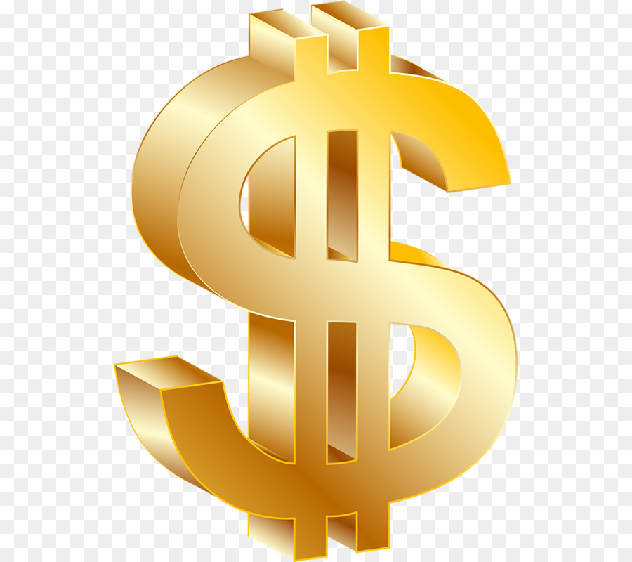 Money Euclidean vector - Yellow dollar sign png download - 575*800 - Free Transparent Money png Download.