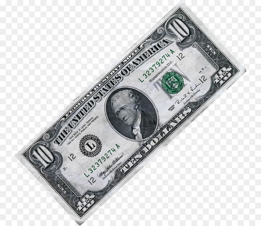 Cash United States Dollar United States ten-dollar bill Money - banknote png download - 800*779 - Free Transparent Cash png Download.