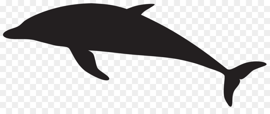 Porpoise Dolphin Silhouette Clip art - dolphin png download - 8000*3210 - Free Transparent Porpoise png Download.