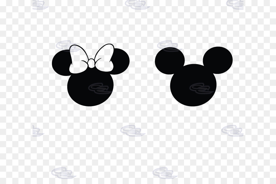 Minnie Mouse Mickey Mouse Donald Duck Maus Silhouette - Minnie Silhouette png download - 688*591 - Free Transparent Minnie Mouse png Download.