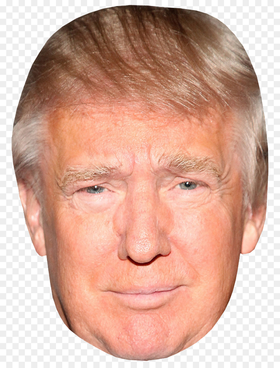 Donald Trump United States Amazon.com Mask Celebrity - Trump Front Face Transparent Png png download - 826*1169 - Free Transparent Donald Trump png Download.