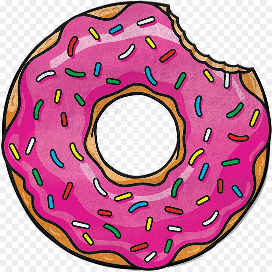 Donuts Coffee and doughnuts Clip art Drawing Cartoon - dunkin pennant png download - 1004*1001 - Free Transparent Donuts png Download.