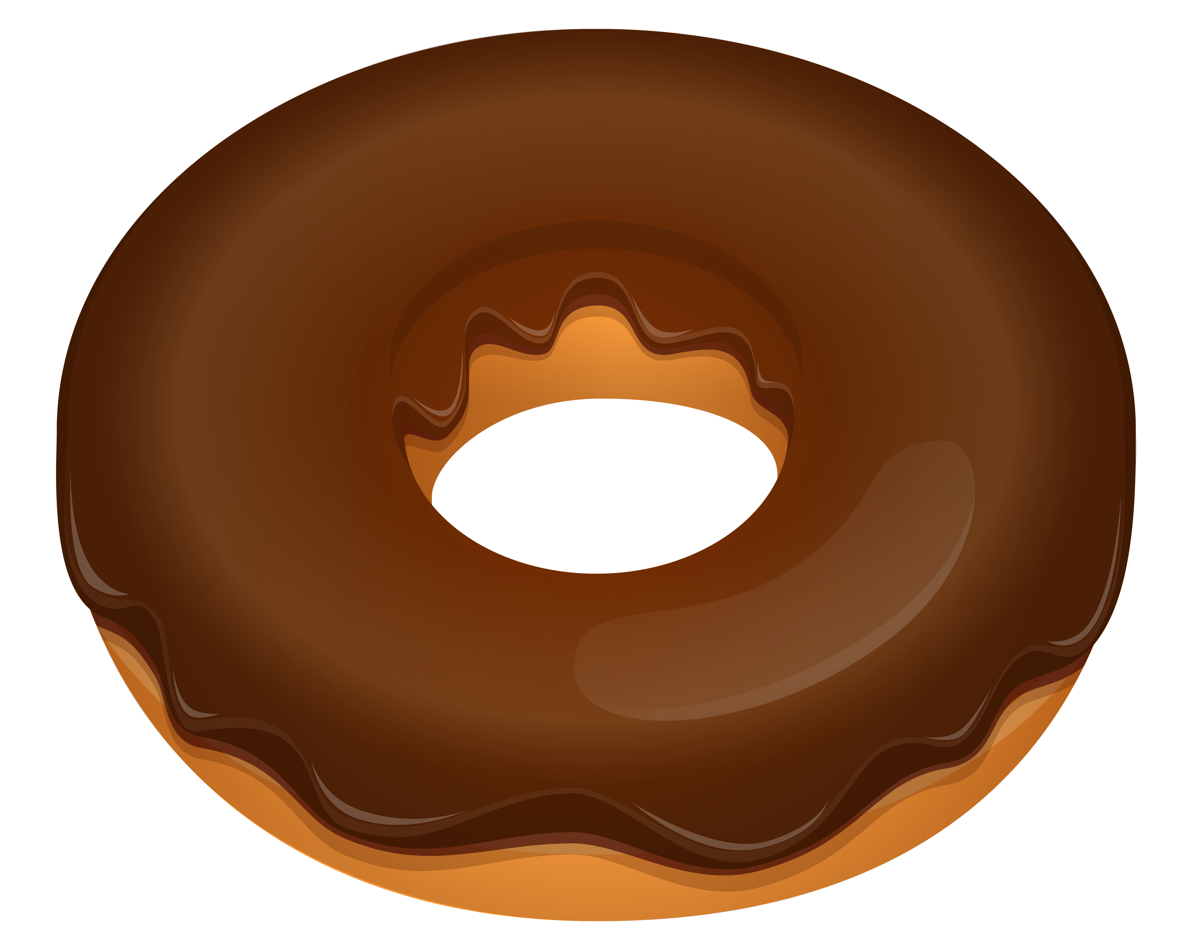 Doughnut Clip Art Chocolate Donut Png Clipart Picture Png Download