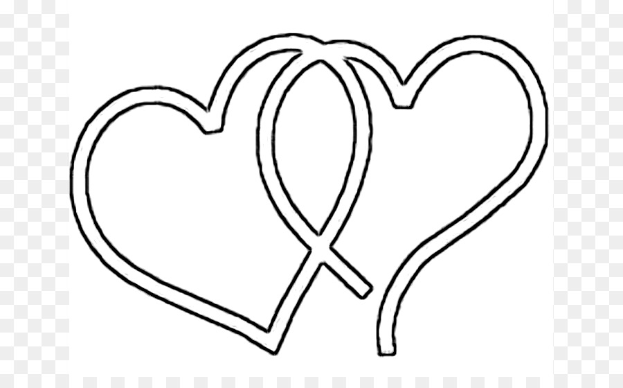 Heart Clip art - Double Heart Images png download - 699*544 - Free Transparent  png Download.
