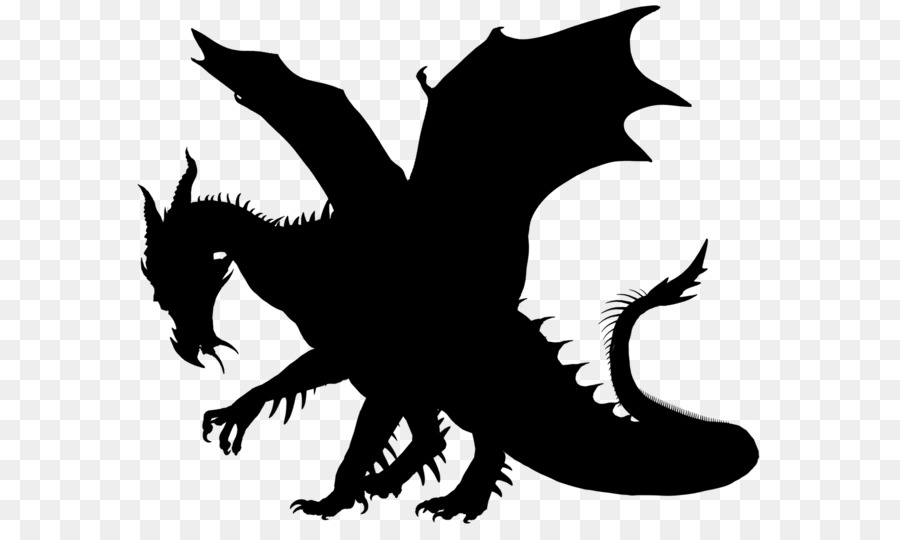 Clip art Scalable Vector Graphics Dragon Free content - dragon silhouette png clip png download - 640*530 - Free Transparent Dragon png Download.