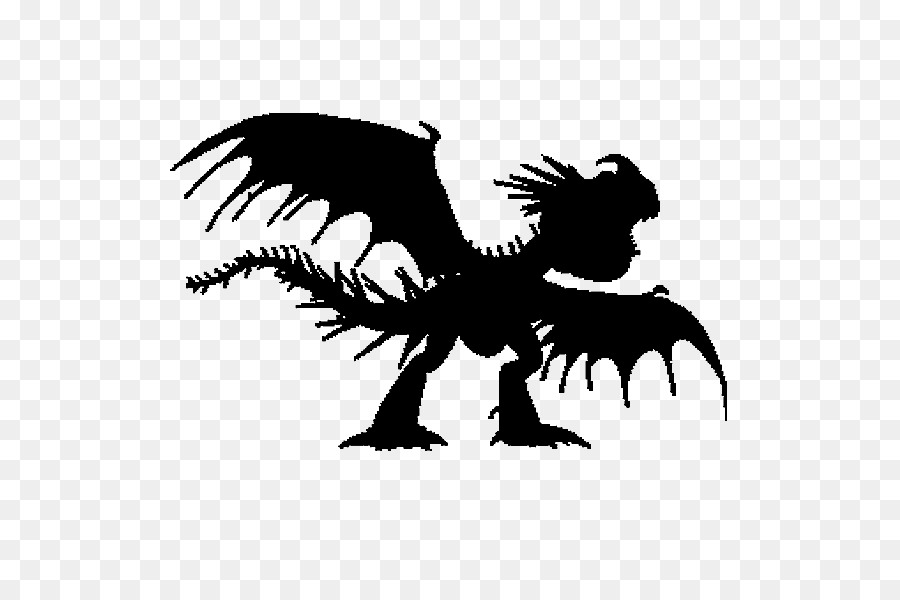 Hiccup Horrendous Haddock III Astrid How to Train Your Dragon Silhouette - toothless dragon flying png download - 600*600 - Free Transparent  png Download.