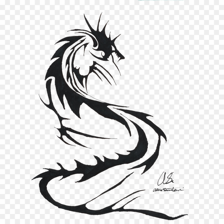 Tattoo artist Dragon - Dragon Tattoos Png Picture png download - 900*1238 - Free Transparent  png Download.