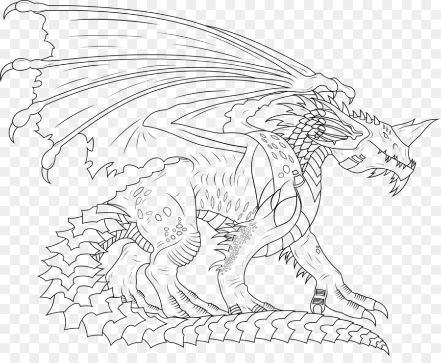 Line art Chinese dragon Drawing - dragon png download - 996*803 - Free Transparent Line Art png Download.