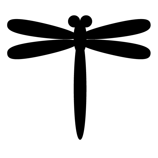 Dragonfly Silhouette Rikuo Clip Art Dragonfly Png Download 613613