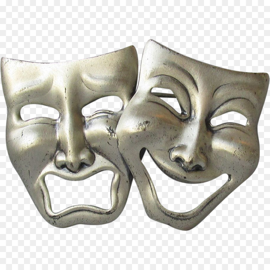 Tragedy Comedy Mask Theatre Drama - Mask png download - 921*921 - Free Transparent Tragedy png Download.
