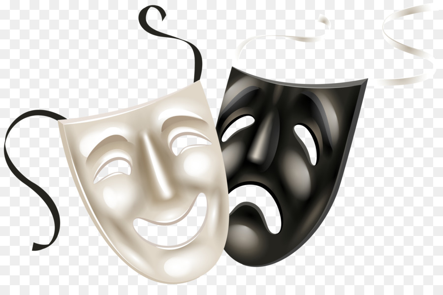 Theatre Mask Drama Clip art - Mask png download - 7000*4536 - Free Transparent Theatre png Download.