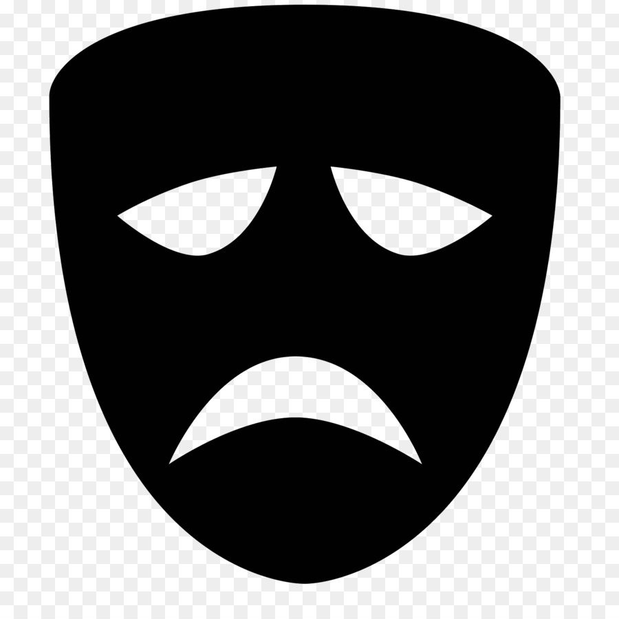 Mask Tragedy Computer Icons Drama Theatre - gas mask png download - 1600*1600 - Free Transparent Mask png Download.