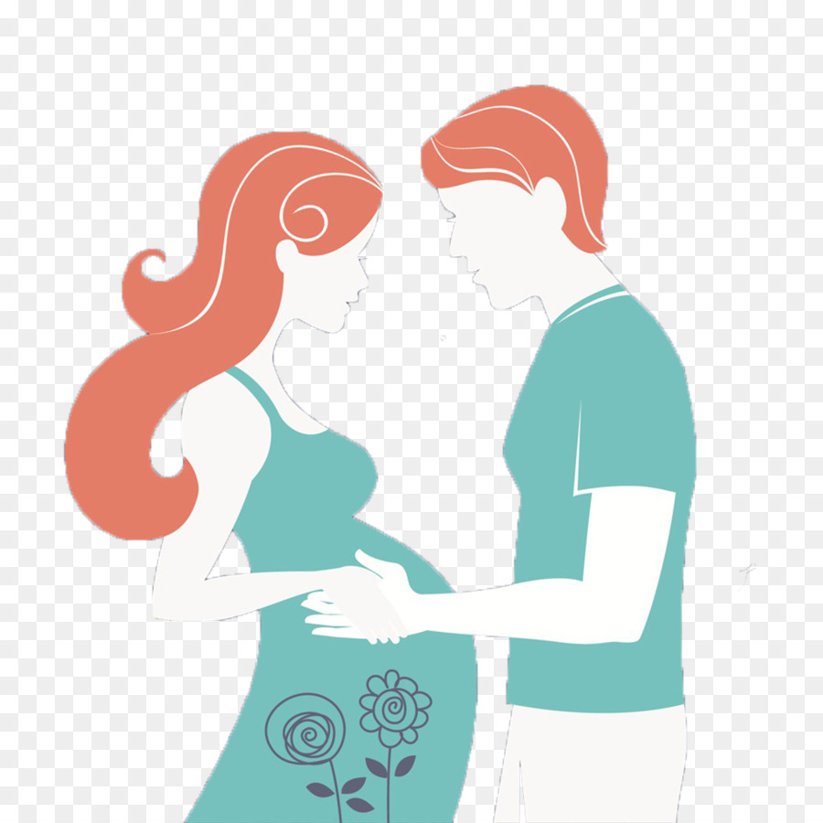 Pregnancy Mother Infant Drawing - Beautiful pregnant woman silhouette figures png download - 1024*1024 - Free Transparent  png Download.